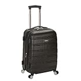 Rockland Melbourne Hardside Expandable Spinner Wheel Luggage, Carry-On 20", Black