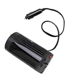 Omquot 200W Portable Car Inverter 12V to 220V Cigarette Lighter Socket Multi-Device Travel Holder