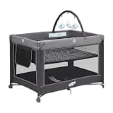 Pamo Babe Foldable Portable Baby Playard Crib for Toddlers