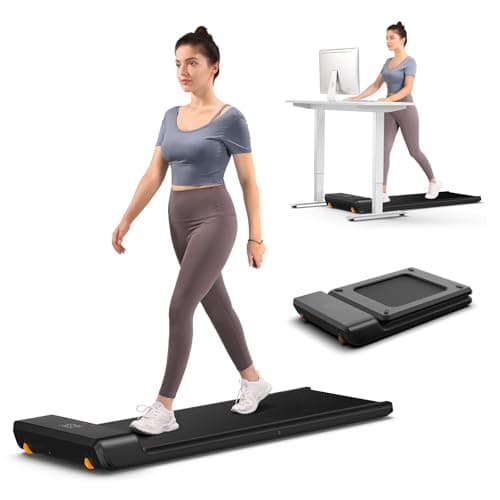 WalkingPad Under Desk Treadmill, Walking Pad Foldable for Home Office 6Km/h, Compact Treadmill for Small Spaces with Remote Control & App