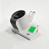 Oklar Blood Pressure Monitor Rechargeable No-Wrap BP Cuff for Home Use Upper Arm Blood Pressure Machine Large LCD Display Auto-Fit for 7.1-16.5in Arm Range 3-Color Backlight 2 * 99 Memory, White