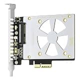 ELECNEXUS PCIe 4.0 X4 to U.2 NVMe SSD Adapter for 2.5 Inch SFF-8639 SSD, 64Gbps Full Speed