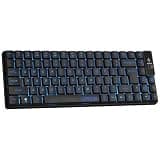 CHONCHOW Wireless Keyboard, Rechargeable Mini Quiet Keyboard, Thin Tenkeyless Design, 87 Key RGB Backlit, Small Compact Keyboard, Light Up Mechanical Feel Keyboard for Xbox PS4 PS5 PC Laptop Gamer