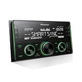 Pioneer MVH-S622BS Double Din Digital Media Receiver – Bluetooth, SiriusXM, Color Change, USB, FLAC, Voice Control, 50W x 4 Output, 13-Band EQ, AM/FM Radio, Hi-Volt RCA Preouts