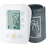 Arm Blood Pressure Monitor,maguja Blood Pressure Machine,BP Monitor Automatic Upper Arm Digital with Blood Pressure Cuff for Home Use (White)