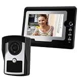 ONMYJFD 7 "Video Intercom Access Control System Kit Family Villa Building Apartment Doorbell Night Vision Camera