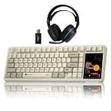 Aula Wireless Keyboard and Headset Combo, Aula L99 Wireless Keyboard G7 Wireless Headset