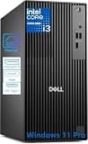 Dell 2026 QCT1250 Tower Desktop Computer for Business, Copilot AI, 14th Gen Intel 4-Core Processor, 8GB DDR5 RAM, 512GB PCIe SSD, Type-C, HDMI, DisplayPort, Windows 11 Pro, Next Gen OptiPlex, Black