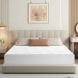 2 Short Queen Mattress 10 Inch, Memory Foam RV Camper/Truck/Trailer Mattresses in a Box with Cooling Gel, Firm-Mattress for Back Pain Relief, Pressure Relief with Fiberglass-Free Cover, 75"×60"