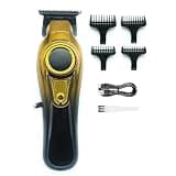 DAXXIN Hair Clippers, Hair Trimmer for Men T-Blade LED Display Rotation Regulation Professional Clipper Finishing Machine