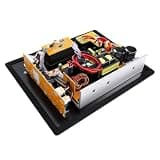 LICAEVEY 350W Subwoofer Amplifier Board, RMS 4 Ohm for 10-12 Inch Speakers with Phase Adjustment, Low THD, Balanced and Unbalanced Inputs (US Plug 110V)