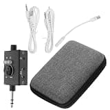 VOSAREA Live Streaming Equipment Soundboard Mixing Console for Podcasting and Gaming with Audio Processing and Wide Compatibility Portable PC and Phone Audio Mixer and Djing