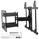 Xevaldric Sliding TV Wall Mount Stand Wall Mounted Full Motion Articulating Mount Heavy Duty 240 Catties Load Capacity