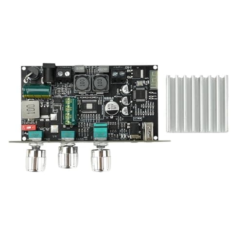 ZK-1001U 9-24V Mono 100W BT Amplifier Board Module Supports APP Amplifier chip TPA3116D2 Female Socket 5.5 x2.1 Interface(Without Logo)