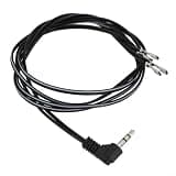 Heart Rate Sensor Cable for Treadmills and Stationary Exercise Bike, 755mm Black Replacement Accessory Compatible with Most Fitness Equipment for Accurate Monitoring & Home or Commercial Gym Use