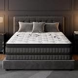 PUBPLON King Size Mattress 10 Inch Hybrid King Mattress Euro Top Medium Firm for Back & Lumbar Support [New Version], 365 Night Trial, Individual Pocket Spring for Motion Isolation & Pressure Relief