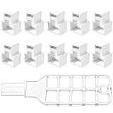 Ethernet Port Lock - RJ45 Plug Protector, Network Security Lock, LAN Port Blocker, Anti Unauthorized Access Device | Home Office, School Classroom, Computer Lab, Conference Room, Router