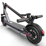 Roinside Adults Electric Scooter with Quadruple Shock Absorption, 350W Motor Up to 22MPH and 24 Miles Long-Range Portable Foldable Commuting Scooter for Adults with Double Braking System and App
