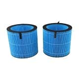 2 Pack Washable Replacement Filters, for PRO and Air Purifiers, 5.7x5.3 Inch HEPA-Style Filter Accessories, for Home Indoor Quality Improvement