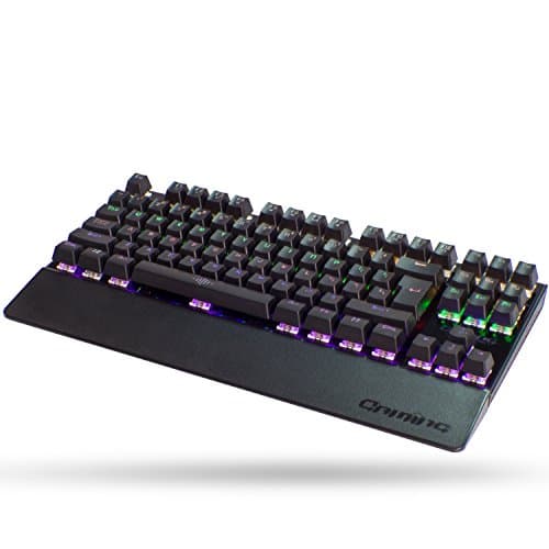 VISVEIL Mechanical backlighting Gaming Keyboard,1.5m Weaving Data line,Crisp Keyboard Tapping Sound for Home/Office/Game/Laptop use