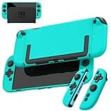 EIELST Dockable Case for Nintendo Switch 2 2025 (Only), [10 FT Military Grade Drop Protection] Cute Protective Cover Case for NS 2 - Cyan