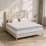 SUQGUT Hybrid Innerspring Mattress, Memory Foam Cushioning, Medium Firm Feel, Bed-in-a-Box Design, Ultimate Pressure & Back Pain Relief, Multi-Size (Full, 12, 12, Inches)
