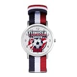 ZMYAPQO Tunisia Soccer 2026 Football Watches for Men