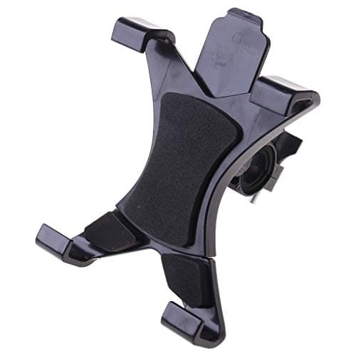 budebuse Bicycle Tablet Portable Bicycle Car Mount for Indoor Gym Exercise Bike for 7-12 Inch Stand Mount Socket Shelf Support Socket Cradle