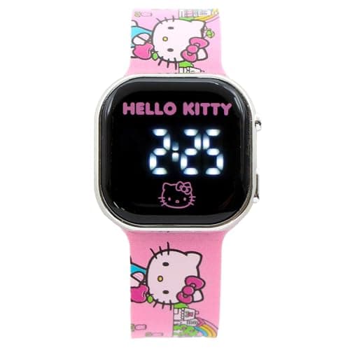 Accutime Hello Kitty Hearts Kid's Digital Interactive Smart Watch