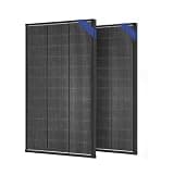 400W Solar Panel, 12V N-Type Monocrystalline 18BB Off-Grid for RV Caravan Home Camping Outdoor