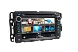 Car Radio Stereo CD DVD for Chevrolet Impala Traverse Avalanche GMC Sierra Acadia Yukon Chevy Silverado Tahoe Suburban 2007-2013 with Wireless Carplay Android Auto Fit OEM Camera/SWC/DVD Screen