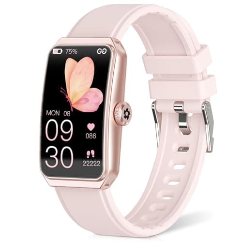 Fitness Tracker with Heart Rate/Sleep/Stress Monitor, 100+ Sport Modes Fitness Watch, 1.47'' HD Screen Smartwatch, Activity Trackers for Women Answer Call