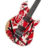 Limited Edition Wolfgang® Special Striped Series, Ebony Fingerboard, Red, Black, and White, Aged Electric Guitar