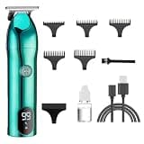DAXXIN Hair Clippers, Professional Hair Clipper Trimmer for Men Cutting Machine Smart Household Electric Cutter Beard Barbershop Oil Head USB Charging(OneColor)