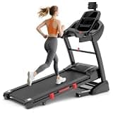 15% Auto Incline Treadmill, 4.95HP Folding Treadmill 300-400lb Capacity, 71 Smart Program, 10MPH Fast Speed, APP Control for Personalized Workout, Jogging Walking Home Treadmill w/HiFi Speakers