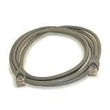 MyCableMart 7ft Cat6 Ethernet RJ45 Patch Cable, Stranded, Snagless Booted, Gray