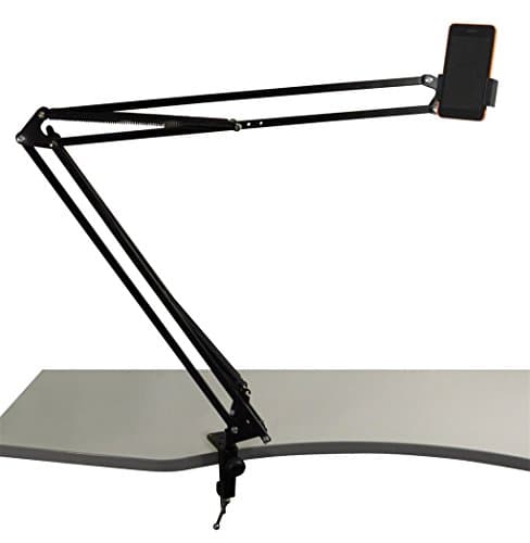 New Jersey Sound Corp Telescopic Mobile/Tablet Stand With G Clamp Mount