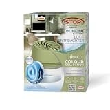 Pattex Aero 360° Compact Dehumidifier, Green, 1 Device Including 1 Refill Tab, Room Dehumidifier for Effective Air Circulation, Reduces Humidity