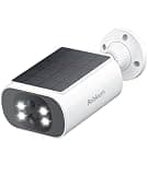 Rebluum 4MP Solar Security Cameras Wireless Outdoor, Cameras for Home Security, No Subscription, Color Night Vision Camera, Easy Setup, 2.4GHZ & 5GHZ WiFi