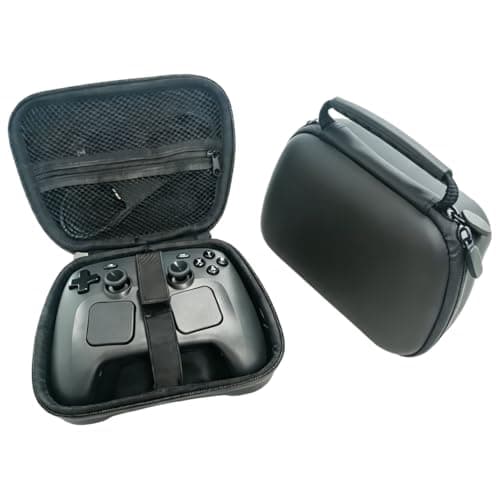 Carrying Case Compatible with Steam Controller 2, Hard Shell Water-Resistant Storage Bag with Handle