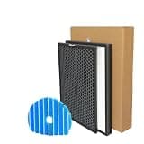 Replacement Filter Layer Set. Compatible For Sharp Air Purifier, Dual-Layer Composite Particle Filter And Carbon Layer FZ-C70HFE FZ-C70DFE(3pcs)