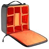 Neewer® Flexible Partition Camera Padded Bag Insert Protection Handbag for SLR DSLR Mirrorless Cameras and Lenses,Flash Light,Radio Trigger,Battery and Charger,Cables and Other Camera Accessories