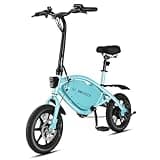 ANCHEER 14” Folding Electric Bike for Adults, 19.8MPH Ebike with 350W Motor[Peak 500W], 48V 374Wh Battery, Cruise Control, UL2849 Compliant Electric Bicycle, Compact Electric Mini Bike for Teens