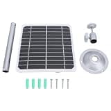 20W 5V IP68 Monocrystalline Solar Panel for Security Cameras and Outdoor Devices