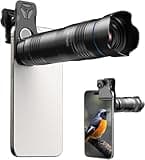 MIAO LAB 28X HD Telephoto Lens for iPhone/Samsung/Android, High Power Telephoto Camera Lens with Universal Clip Compatibility Most Smartphone