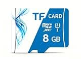 8GB Memory Card, High Speed TF Card UHS-I U3 Memory Card for Dash Cam, Security Camera, Drone, Tablet, and Smartphone, Includes Adapter (Blue-1pc)