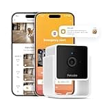 Petcube Cam | Indoor Wi-Fi Pet and Security Camera with Phone App, Pet Monitor with 2-Way Audio and Video, Night Vision, 1080p HD Video and Smart Alerts for Ultimate Home Security