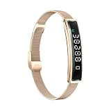 DalVick Smart Bracelets IP68 Rate for Gym Pool Use Trackers 120 Activities Monitor Long Endurances Fast Charges