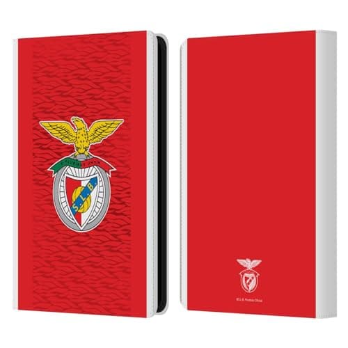 Head Case Designs Officially Licensed S.L. Benfica Home 2021/22 Crest Kit Leather Wallet Case Compatible with Kindle Paperwhite 5 (2021)