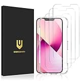 UNBREAKcable 3 Pack Screen Protector for iPhone 13/13 Pro, Double Shatterproof Tempered Glass [Easy Installation] [HD Clear] [Case Friendly] for iPhone 6.1 inch